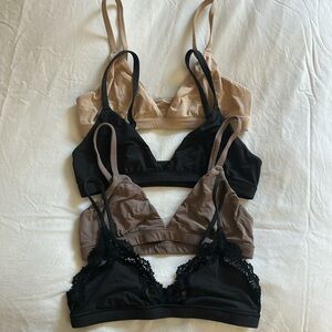 Skims Fits Everybody Triangle Bralette Bundle!